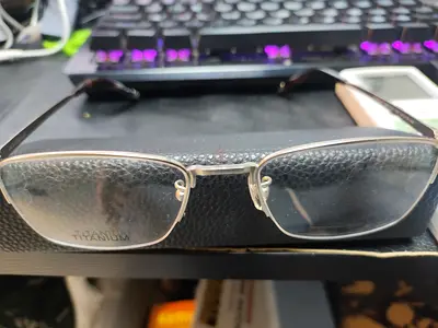 Titanium Mont Blanc eye glasses