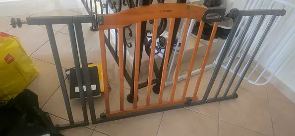 Chiled safety gate