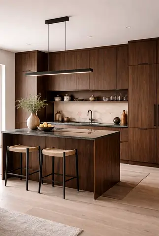 Modern design kitchen island