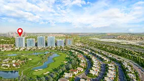 2 Bed with Closed Kitchen | Villas and Golf Course View | Flexible Payment Plan