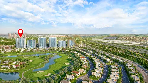 2 Bed with Closed Kitchen | Villas and Golf Course View | Flexible Payment Plan