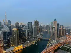 High-Floor 2BR | Amna Tower | Marina & Canal View