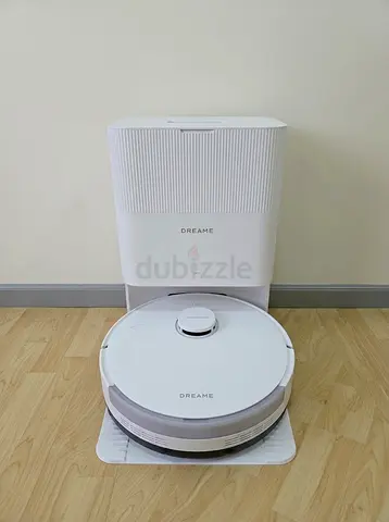 Dreame D20 Plus Robot Vacuum & Mop with Self-Emptying Base (White)