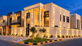 Luxury corner villa with VIP-level finishes in Al Alia, Ajman | 5 master bedrooms | Private swimming