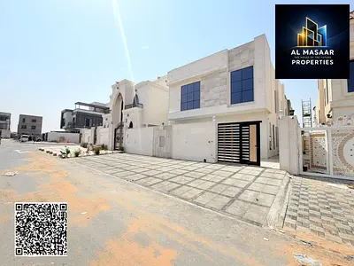 فيلا بسعر شامل رسوم التسجيل والتمليك والكهرباء والمياة على الشارع الرئيسي جاهزة للسكن بخصم خاص للكاش في أرقي مناطق عجمان تملك حر. .