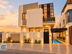 Own a luxury villa in Al Yasmeen, Ajman | 5 master bedrooms + private pool | Move-in ready, with all