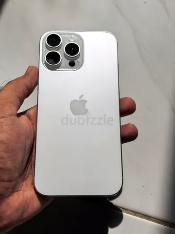 iPhone 16 Pro Max Silver With Apple Care Till Feb 2027 TDRA Version