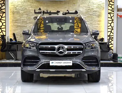 AED 4,541 EMi at 0% DP | Mercedes Benz GLS450 4Matic ( 2022 Model ) in Grey Color GCC Specs