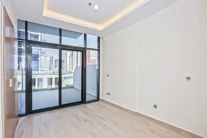 LUXURY UNFURNISHED STUDIO WITH HUGE TERRACE | 485 SQFT | BEAUTIFUL COMMUNITY VIEW | AZIZI RIVIERA 1