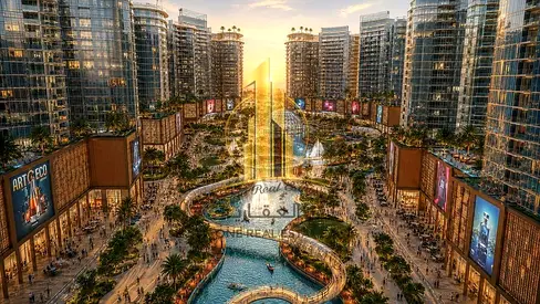 Why pay agency fees when you can buy directly from the developer? A spacious 1,154 sq. ft. fully furnished 1BHK with only a 52K AED down payment!