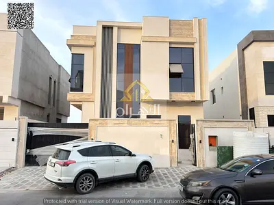 Luxury villa for sale in Al Zahia, Ajman – featuring 5 master bedrooms. Located opposite the mosque and Safir Market, this property is available for f