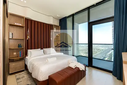 Skyline View 1BR | Furnished Apartment | Binghatti Apex JVC | Flexi Payment