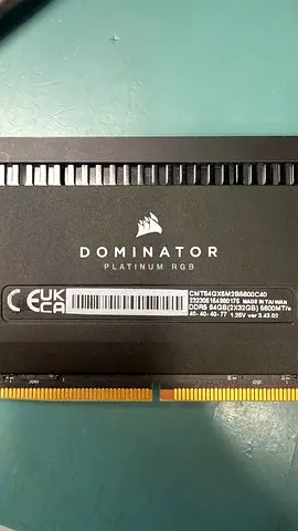 Corsair Domitor Platinum DDR5 32GBx1 5600mhz