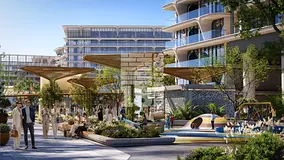 Waterfront 1BR in Azizi Venice 13B Crystal Lagoon