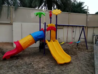 Starfish Swings Triple Playset For Kids