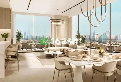 Modern 1BR + Study | High Floor | Golf Views