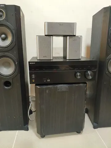 Sony 5.2 avr with wharfadale tower's