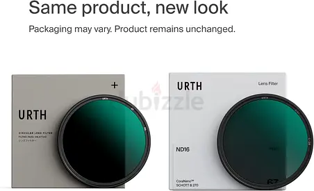 Urth 58mm ND16 (4 Stop) Lens Filter (Plus) 20-Layer Nano-Coated, HD Optical Glass, Neutral Density C