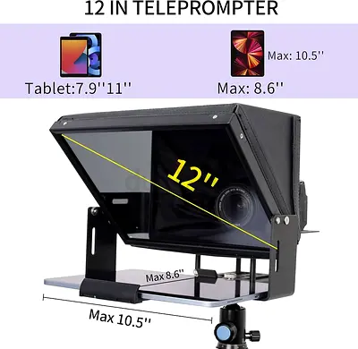 جهاز تلقين النصوص للكميرا (Teleprompter