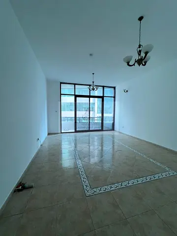 Spacious 3-Bedroom Apartment for Rent in Al Majaz 3 | Balcony, Open View, Master Maid’s Room, Free AC & Maintenance