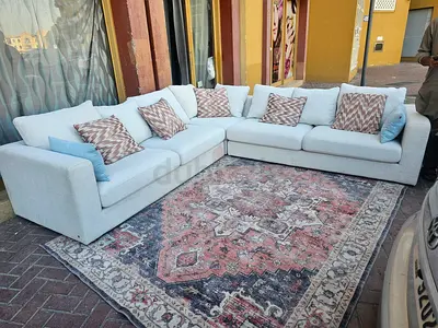 Like new Condition The/One Sectional Corner sofa Beige