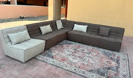 Excellent condition Al Huzaifa corner sofa