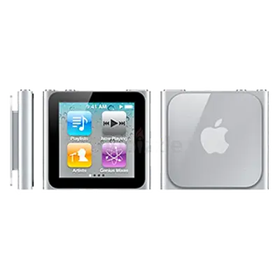 Apple iPod Nano Music Player 6 Gen. 6th Generation 8GB Silver - COLLECTORS ITEM