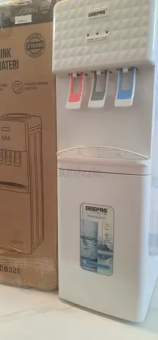 Geepas Hot & Cold Water Dispenser — Standing 3-Tap Unit, Good Condition