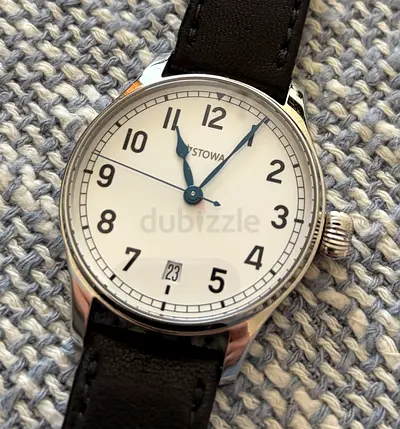 Hand-Wound Watch STOWA Marine Classic 36 Arabic