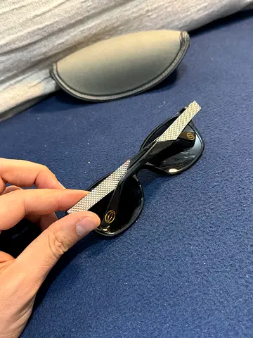 Cartier vintage sunglass Black