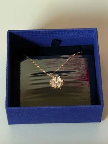 Real Swarovski Snowflake Necklace