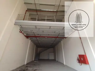 Prime Warehouse for Rent on Main Road in Al Jurf Industrial 3, Ajman | 3,500 Sq. Ft. with Mezzanine