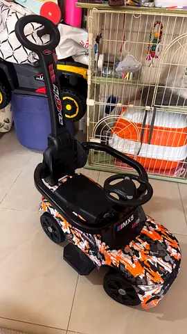 Kids Ride-On Push Car with Parent Handle — Good Condition