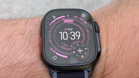 Apple Watch Ultra series 3 (master copy) - Space Black, Good Working Condition