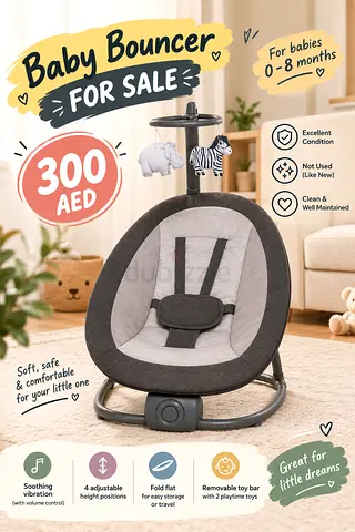 Fold up baby rocker for sale