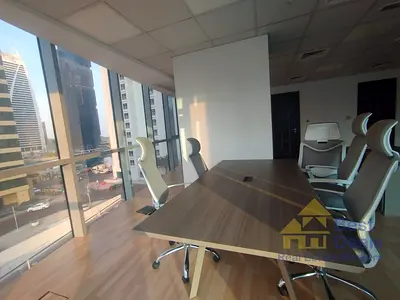 Spacious Office for Rent in Indigo Tower | Balcony | 125K