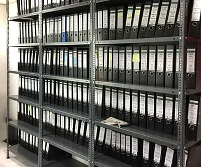Rack slotted angle metal storage racking shelving