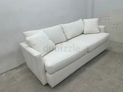 Perfect condition crate&barrel three seater sofa