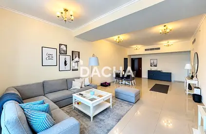 Spacious 2BR | Unfurnished | Prime Dubai Marina