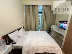 including all bills Fully Furnished Studio Apartment for Rent in Azizi Riviera, Meydan