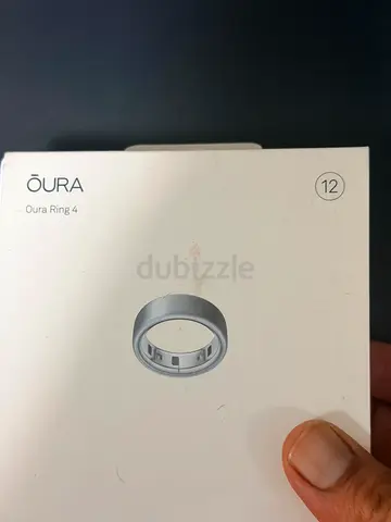Oura Ring (Size 12) - Smart Sleep & Health Tracker, box included