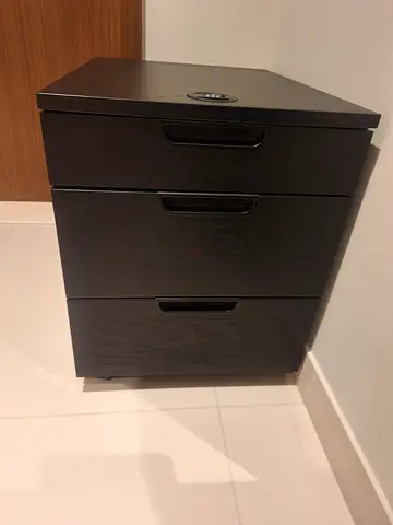 ikea galant mobile drawer 60x55x45 with lock