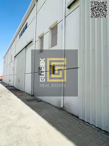 مستودع 3,800 قدم مربع | كهرباء 50 كيلوواط | مواقف واسعة | الجرف 3، عجمان | 155,000