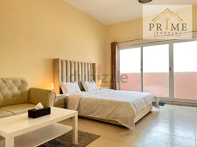 BOOK NOW WITH BIG BALCONY FULLY FURNISHED STUDIO || CLOSE TO METRO