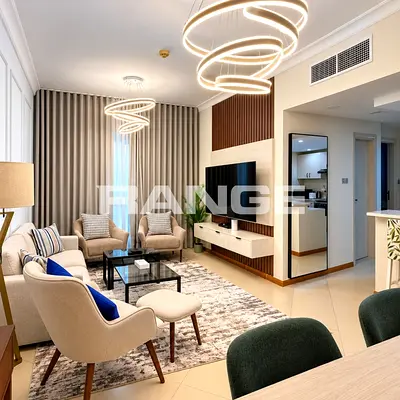Fully Furnished 2BR | Marina View | Next to Metro