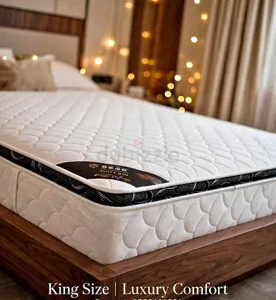 Brand new King size 180×200 cm Top Memory Foam Spring Mattress Available