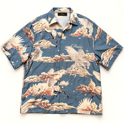 AMIRI Pegasus Silk Shirt
