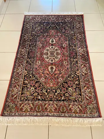 Vintage Qom Carpet