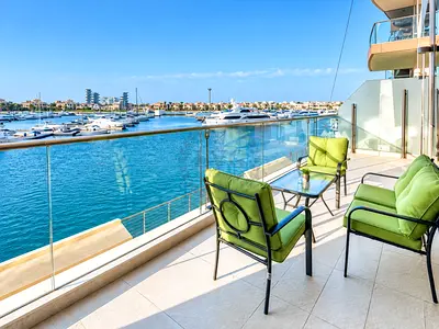 Furnished | Marina & Atlantis Views | Vacant