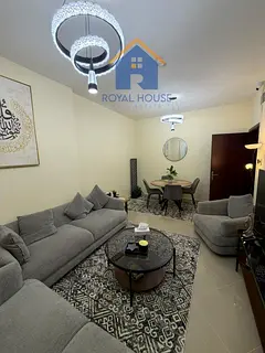 For sale: two rooms and a living room in a distinctive tower, front row on Al Qasba Canal with a sid